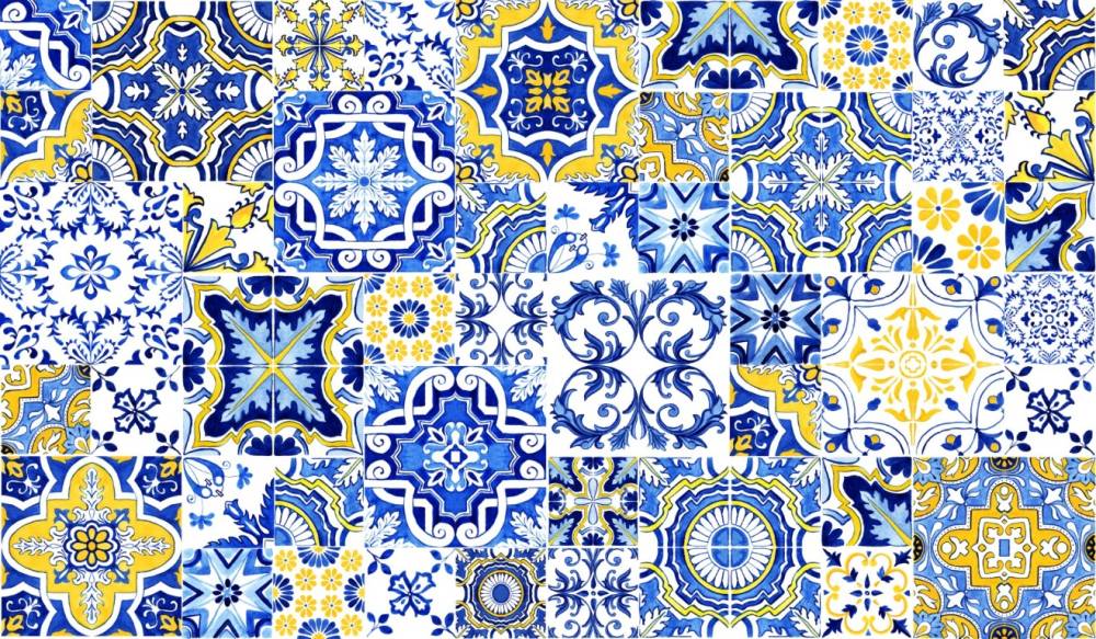 Carrelage portugais à Vonnas