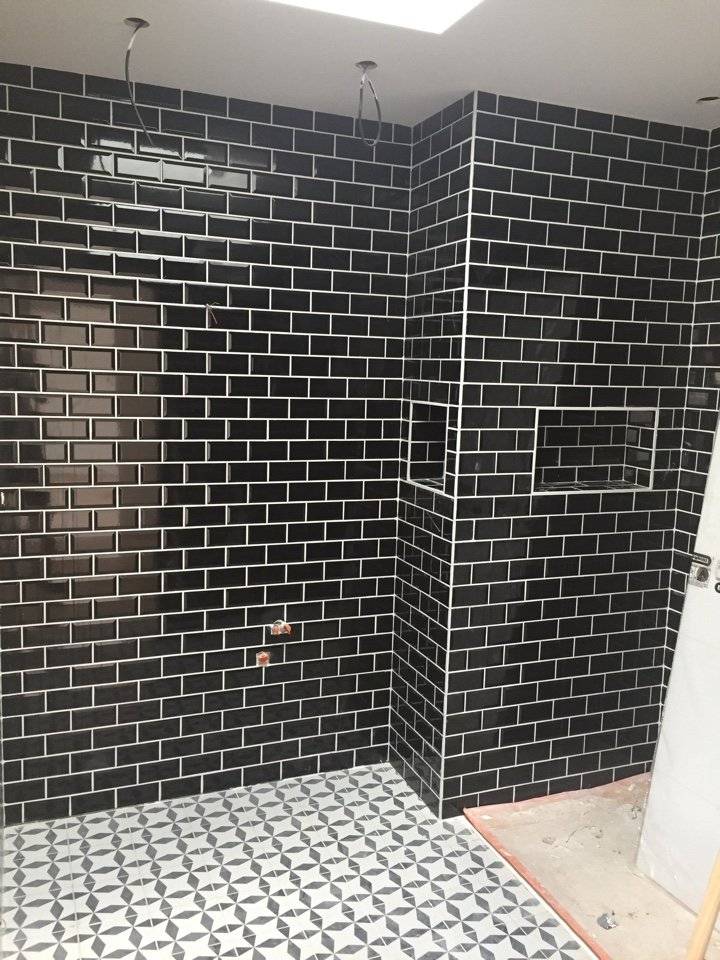 carrelages noir et blanc