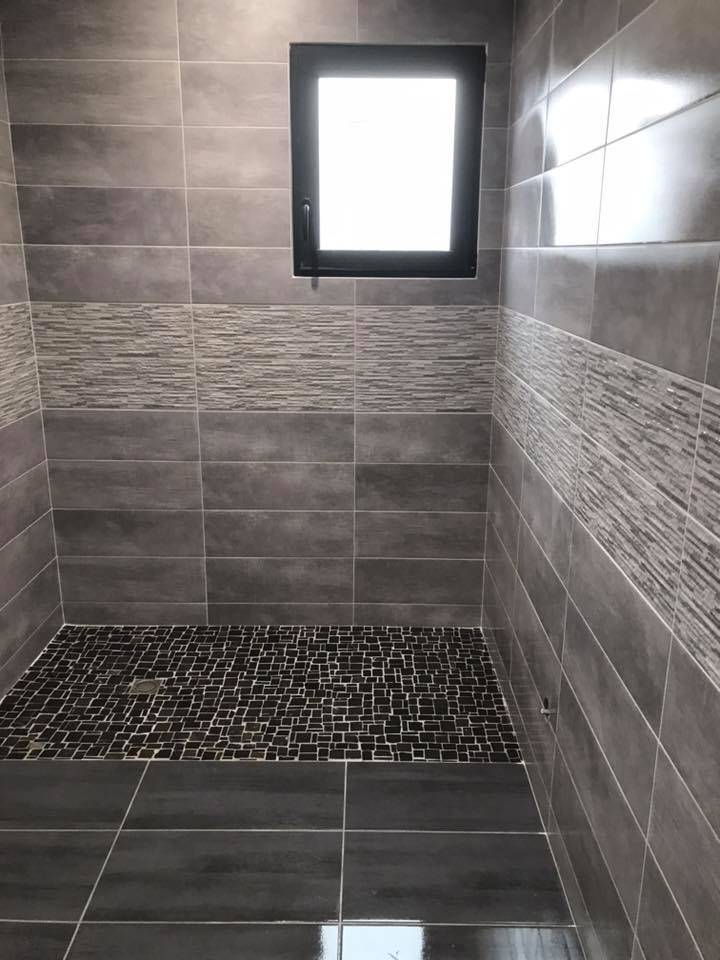douche carrelée